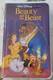Beauty and The Beast Walt Disney RARE Black Diamond COLLECTORS VHS Sealed case