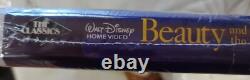 Beauty and The Beast Walt Disney RARE Black Diamond COLLECTORS VHS Sealed case