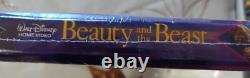 Beauty and The Beast Walt Disney RARE Black Diamond COLLECTORS VHS Sealed case