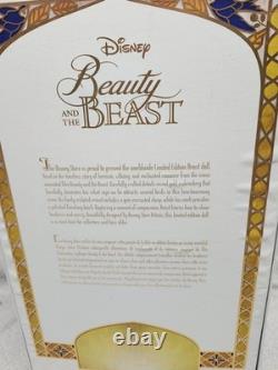 Beauty and The Beast Winter Beast Doll! 17 LE 3500 NIB