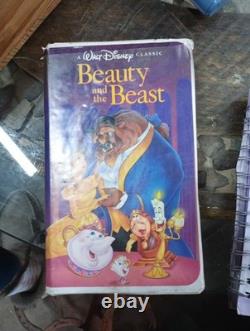 Beauty and the Beast 1992 VHS Tape Walt Disney Classic Black Diamond Edition