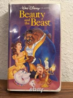 Beauty and the Beast 1992 VHS Tape Walt Disney's Black Diamond Edition