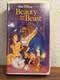Beauty and the Beast 1992 VHS Tape Walt Disney's Black Diamond Edition