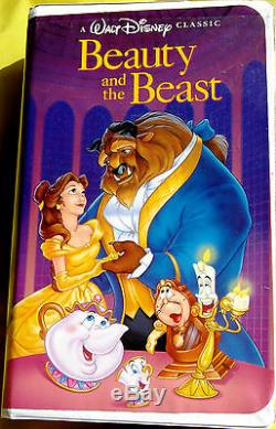 Beauty and the Beast / BLACK DIAMOND / Disney Classic Collection /VHS MOVIE 1992