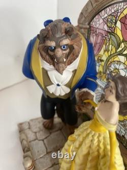 Beauty and the Beast Belle & Beast 26007 Desk Set Disney Business Card Holder