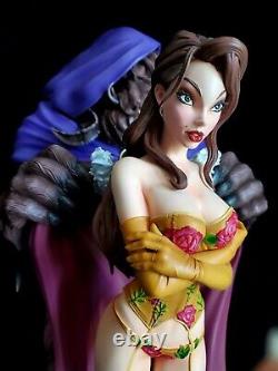 Beauty and the Beast Big Fig 1/4 Scale CUSTOM Statue DISNEY- LIMITED OF 26 RARE