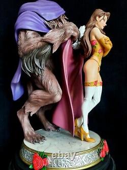 Beauty and the Beast Big Fig 1/4 Scale CUSTOM Statue DISNEY- LIMITED OF 26 RARE