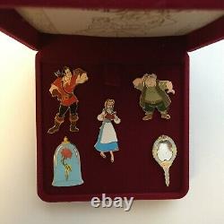 Beauty and the Beast Boxed 5 Pin Set Disney Pin 16430