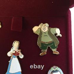 Beauty and the Beast Boxed 5 Pin Set Disney Pin 16430