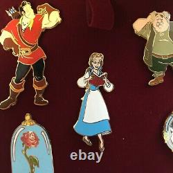 Beauty and the Beast Boxed 5 Pin Set Disney Pin 16430