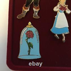 Beauty and the Beast Boxed 5 Pin Set Disney Pin 16430