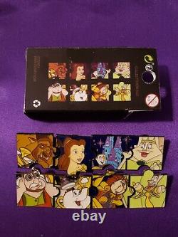 Beauty and the Beast Complete Puzzle Pin Set NEW