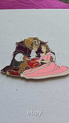 Beauty and the Beast Cuddling Couples Belle & Beast Disney Fantasy Pin (Topper)