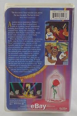 Beauty and the Beast Disney Black Diamond Classic VHS First Print Dated 06-17-92