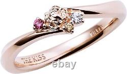 Beauty and the Beast Disney Princess Ring size 9 withmessage card Japan NEW