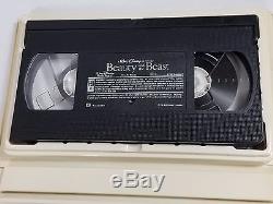 Beauty and the Beast Disney VHS BLACK DIAMOND 1325 RARE