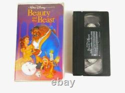 Beauty and the Beast Disney VHS Black Diamond Edition Cassette Tape