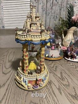 Beauty and the Beast Hourglass Globe With Lights & Music 1992