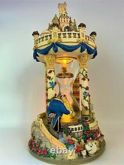 Beauty and the Beast Hourglass Globe With Lights & Music 1992