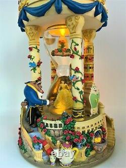 Beauty and the Beast Hourglass Globe With Lights & Music 1992