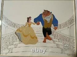 Beauty and the Beast Limited Edition Serigraph Cell Pre-owned