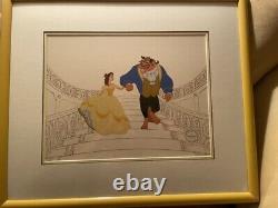 Beauty and the Beast Limited Edition Serigraph Cell Pre-owned