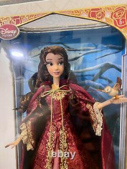 Beauty and the Beast Limited Edition Winter Belle Doll Disney Store 17 NIB