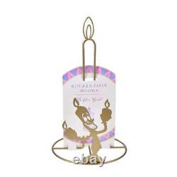 Beauty and the Beast Lumiere kitchen paper roll holder BELLE'S KITCHEN Disney