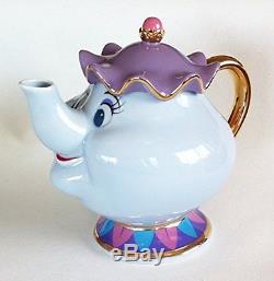 Beauty and the Beast Mrs. Potts Chip Tea Set Tokyo Disney Resort Limited New F/S