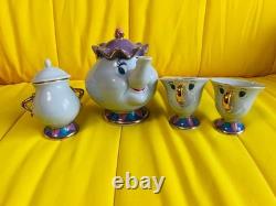 Beauty and the Beast Mrs Potts and the Teacups Set of 4 Disney Collection Japan