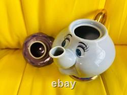 Beauty and the Beast Mrs Potts and the Teacups Set of 4 Disney Collection Japan