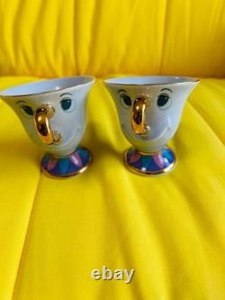 Beauty and the Beast Mrs Potts and the Teacups Set of 4 Disney Collection Japan