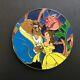 Beauty and the Beast Super Jumbo Stained Glass Rose LE 75 FANTASY Disney Pin 0