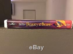 Beauty and the Beast VHS1992 Walt Disney's Black Diamond Classic