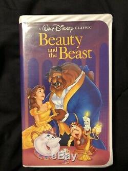 Beauty and the Beast (VHS, 1992) Black Diamond