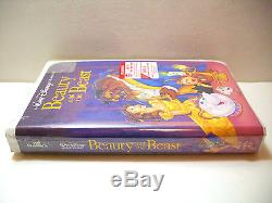 Beauty and the Beast VHS 1992 DISNEY BLACK DIAMOND CLASSIC FACTORY SEALED RARE