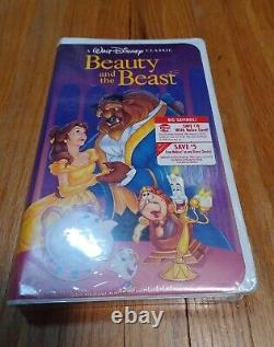 Beauty and the Beast (VHS, 1992) Disney Black Diamond Classic NEW IN SHRINK WRAP