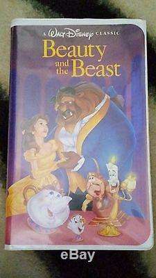 Beauty and the Beast (VHS, 1992) Walt Disney Black Diamond Classic