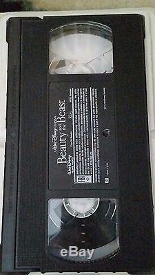 Beauty and the Beast (VHS, 1992) Walt Disney Black Diamond Classic