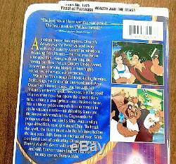 Beauty and the Beast VHS 1992 Walt Disney Classic Black Diamond Rare