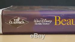 Beauty and the Beast (VHS, 1992) Walt Disney's Black Diamond Classic