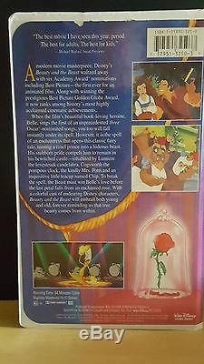 Beauty and the Beast (VHS, 1992) Walt Disney's Black Diamond Classic