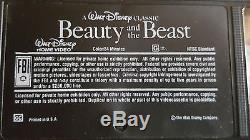 Beauty and the Beast (VHS, 1992) Walt Disney's Black Diamond Classic