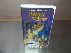 Beauty and the Beast (VHS, 1992) Walt Disney's Black Diamond Classic Unopened
