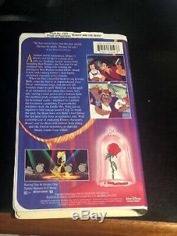 Beauty and the Beast (VHS, 1992) Walt Disney's Black Diamond Classic VERY RARE