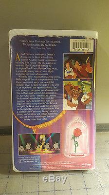 Beauty and the Beast VHS (FREE Sony VCR!) 1992 Walt Disney Black Diamond Classic