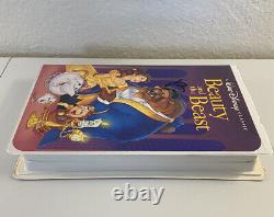 Beauty and the Beast VHS The Classics Black Diamond Collection RARE! Walt Disney