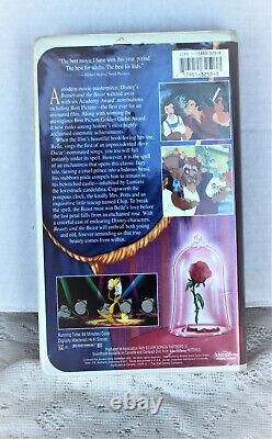 Beauty and the Beast VHS Walt Disney Classic Black Diamond Edition #1325(1992)