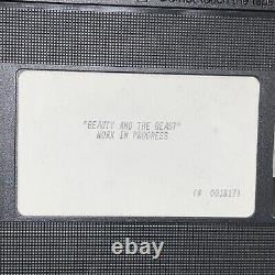 Beauty and the Beast VHS special work in progress edition Academy Screener FYC