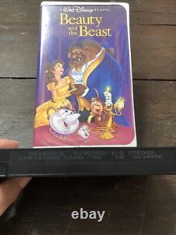 Beauty and the Beast VHS stock No. 1325